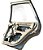 Porta Traseira Direita Vw Gol G3 1999 Traseira Direito Prateado - Imagem 4