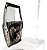 Porta Traseira Direita Vw Gol G3 1999 Traseira Direito Prateado - Imagem 3