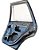 Porta Traseira Direita Vw Gol G3 1999 Traseira Direito Cinza - Imagem 4