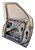 Porta Dianteira Esquerda Vw Gol G3 Dianteira Esquerdo Prata - Imagem 3