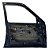 Porta Dianteira Esquerda Vw Gol G3 Dianteira Esquerdo Preto - Imagem 2