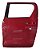 Porta Traseira Esquerda Toyota Hilux 2015 2016 A 20 Detalhe Traseira Esquerdo Vermelho - Imagem 1