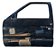 Porta Dianteira Esquerda Blazer Dlx 1997 1998 A 2011 Detalhe Dianteira E Preto - Imagem 1