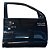 Porta Dianteira Direita Toyota Hilux 2010 2006 A 15 Detalhe Dianteira Direito Preto - Imagem 1