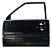 Porta Dianteira Esquerda Mits L200 Gls 1999 2002/03 Detalhe Dianteira Esquerdo Preto - Imagem 1