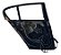 Porta Traseira Esquerda Bmw 120i 2009 2008 A 2012 Detalhe Traseira Esquerdo Preto - Imagem 2