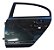 Porta Traseira Esquerda Honda Civic 2007 2008 A 2011 Traseira Esquerdo Verde-escuro - Imagem 1