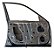 Porta Dianteira Esquerda Honda Civic 2001 2002 A 06 Detalhe Dianteira Esquerdo Bege - Imagem 4