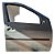 Porta Dianteira Direita Renault Logan 2008 2009 A 13 Detalhe Dianteira Direita Prata - Imagem 1