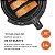 Fritadeira Sem ÓLeo Air Fryer Pratic Mondial Af-36-Bi 220v - Imagem 4