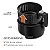 Fritadeira Sem ÓLeo Air Fryer Pratic Mondial Af-36-Bi 127v - Imagem 3