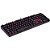 Teclado Mecanico Gamer Mitra Single Color Pto Switch Vermelho K551-1 Abnt2 - Imagem 2