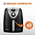 Fritadeira Air Fryer S/ÓLeo, 5l, Mondial, Preto/Inox, 1900w, 110v - Afn-50-Bi - Imagem 3