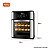 Air Fryer Fritadeira Forno Oven 12 Litros, Mondial, Preto/Inox, 2000w, 110v - Afo-12l-Bi - Imagem 2