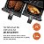 Fritadeira Air Fryer Duplo Mondial Afd-01-Bi 127v - Imagem 5