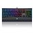 Teclado Mecanico Aryaman Switch Marrom Rgb V2 Preto - Imagem 1