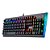 Teclado Mecanico Aryaman Switch Marrom Rgb V2 Preto - Imagem 6