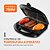 Grill E Sanduicheira Pratic Sn-01 750w Preto 220v - Imagem 6