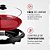 Grill Redondo Cook & Grill G-03-Rc 1270w Red Ceramic 220v - Imagem 4