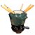 Kit Fondue em Ferro Fundido 10 Peças Henwick Verde Bandeira - Imagem 1
