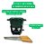 Kit Fondue em Ferro Fundido 10 Peças Henwick Verde Bandeira - Imagem 3