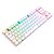 Teclado Mecanico Kumara Pro Rgb Wireless Branco Switch Marrom - Imagem 4
