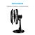 Ventilador de Mesa Elgin Breeze Air Preto 40cm 7 Pás 220v - Imagem 3