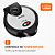 Maquina De Waflle Antiaderente Pratic Gw-01 1200w 220v - Imagem 4