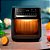 Air Fryer Forno Ai551/09 Oven Painel Digital 12l 1600w Inox 127v - Imagem 4