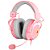 Headset Gamer Zeus Bubblegum X Rosa Rgb - Imagem 1