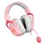 Headset Gamer Zeus Bubblegum X Rosa Rgb - Imagem 4