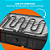 Churrasqueira Elétrica Cadence Grill Grl810 1500w Preta 127v - Imagem 3