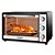 Forno Elétrico Mondial Grand Family Ll Frn-52-b 1800w 127v Preto Inox - Imagem 1