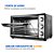 Forno Elétrico Mondial Grand Family Ll Frn-52-b 1800w 220v Preto Inox - Imagem 5