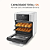 Forno Elétrico Mondial  Air Fryer Oven 12l 2000w Branco/inox Afon-12l-wi 127v - Imagem 2