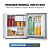 Frigobar Mondial 46l Porta Reversível Branco Fgb-01-w50 Branco  127v - Imagem 2