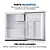 Frigobar Mondial 73l Porta Reversível Preto Fgb-01-w80 Branco 127v - Imagem 5