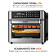 FORNO ELÉTRICO MONDIAL AIRFRYER 25L 2000W AFO25LBI 127V - Imagem 2