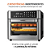 FORNO ELÉTRICO MONDIAL AIRFRYER 25L 2000W AFO25LBI 127V - Imagem 6