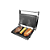 Sanduicheira Grill Kian Panini Preto Inox 1200w 220v - Imagem 2