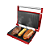 Sanduicheira Grill Kian Panini Inox 1200w Vermelho Inox - 127v - Imagem 4
