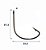 Anzol  Wide Gap N 4 - Marine Sports - Imagem 3