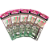 kit com 5 Sabiki Verde/Rosa Anzol: Maruseigo 18 - Imagem 1