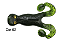 Kit com 2 Isca Artificial Soft  AF Cururu POP - Imagem 3