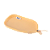 ESTOJO - SILICONE - 1 ZIPER - PALHA - Imagem 2