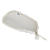 ESTOJO - SILICONE - 1 ZIPER - CINZA CLARO - Imagem 2
