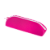 ESTOJO TRIANGULAR - SILICONE - 1 ZIPER - ROSA - Imagem 1