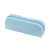 ESTOJO RETANGULAR - SILICONE - 1 ZIPER - AZUL PASTEL - Imagem 1