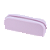 ESTOJO RETANGULAR - SILICONE - 1 ZIPER -LILÁS - Imagem 1