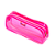 ESTOJO TRANSPARENTE - 1 ZIPER - PINK - Imagem 1